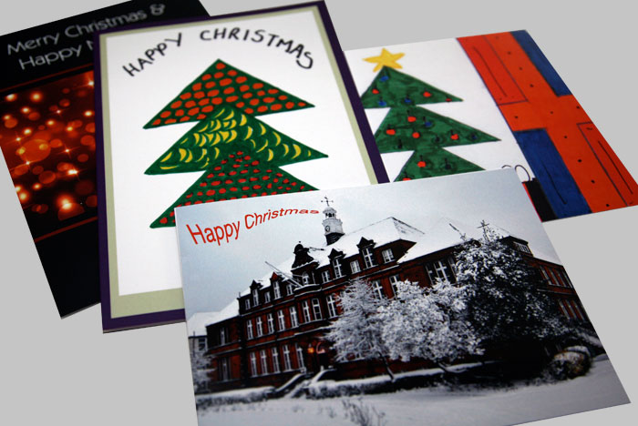 A selection of Christmas cards